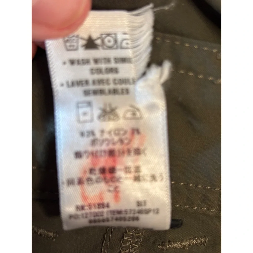 Patagonia Quandary Cargo Shorts Womens 8 Olive Green Hiking Outdoor 57246 SP12